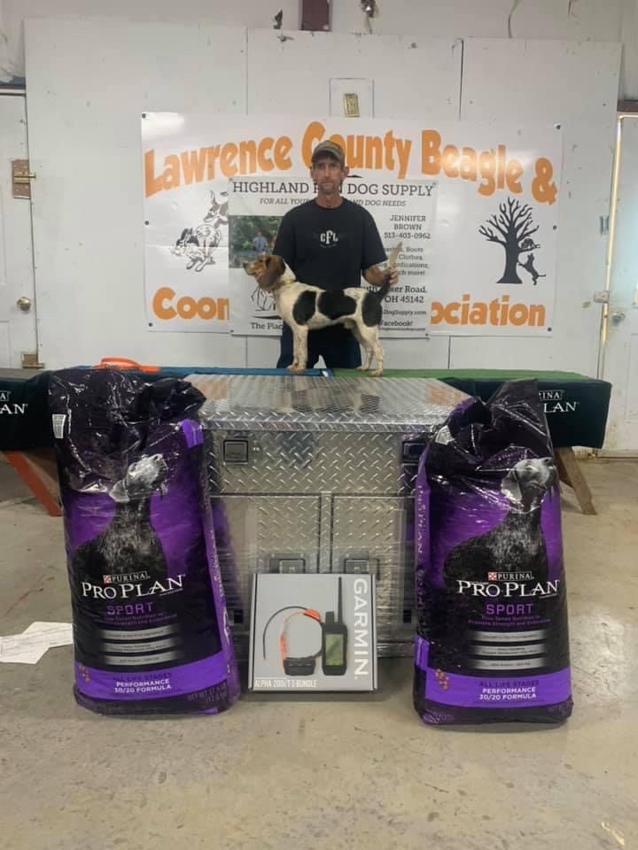 winner of the fall pup derby in Moulton AL